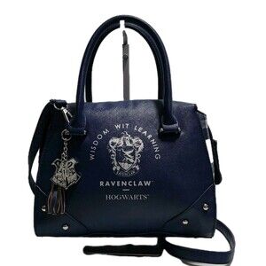 Harry Potter Ravenclaw Handbag – Blue Top Handle Satchel Hogwarts Purse